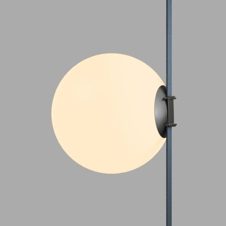 Трековый однофазный светильник Denkirs Belty orb (Белты орб) DK5555-BK