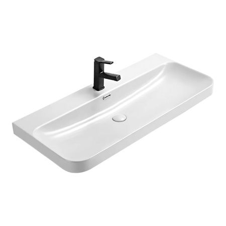 Тумба с раковиной Comforty Мадрид 00-00020148CF 110х50 подвесная цвет серый