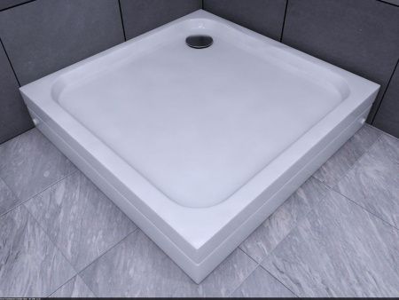 Душевой поддон акриловый Aquatek DPA-0000003 100х100 белый с ножками