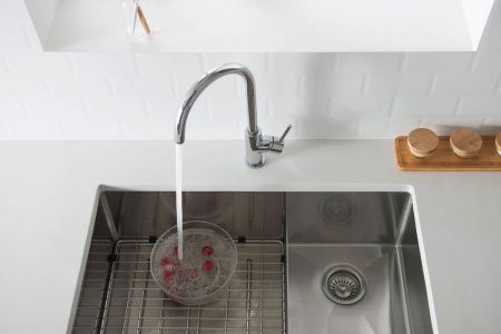 Смеситель для кухни Aquatek ЕВРОПА AQ1382CR на мойку хром