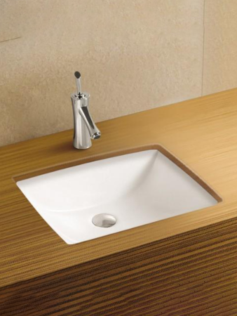 Раковина из сантехнического фаянса WeltWasser WW SK 10000003896 50х40 подвесная цвет белый без отверстий под смеситель