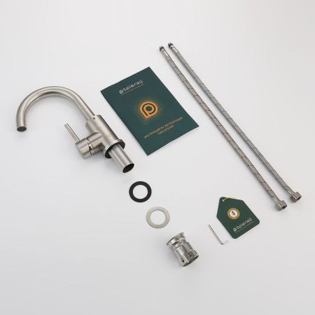 Смеситель для кухни Splenka S201 S201.13.05 на мойку сатин