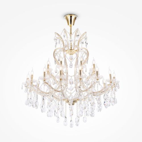 Светильник подвесной Maytoni Doris Royal Classic DIA881-PL-24-G - фото 5