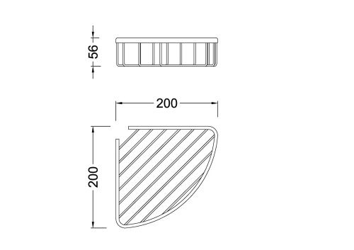 Полка в ванную комнату Timo Nelson 160077/02 - фото 2