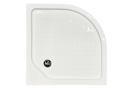 Душевой уголок Royal Bath HK RB90HK-T-BL-Practic 90х90 стекло прозрачное профиль черный с поддоном