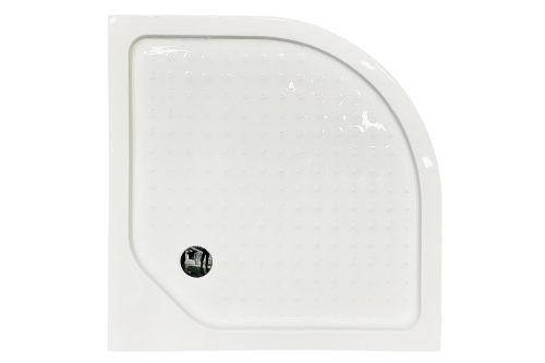 Душевой уголок Royal Bath HK RB90HK-T-BL-Practic 90х90 стекло прозрачное профиль черный с поддоном - фото 5