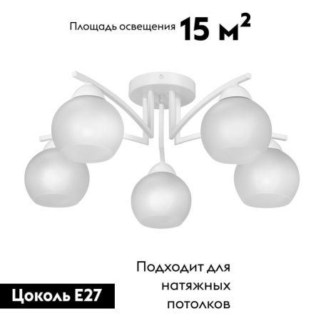 Люстра потолочная Vitaluce V4285 V4285-0/5PL