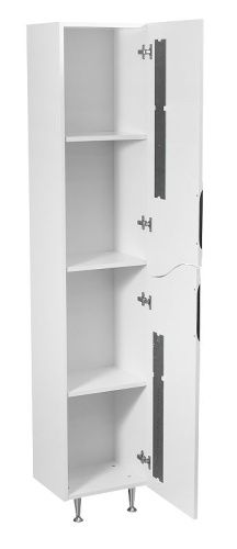 Шкаф-пенал Stella Polar Сильва SP-00000205 40х180 напольный цвет белый - фото 4