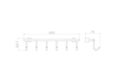 Крючок Wonzon & Woghand WW-9382-6