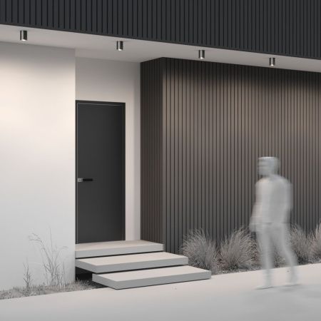 Уличный потолочный светодиодный светильник Maytoni Outdoor Bar O306CL-L7GF