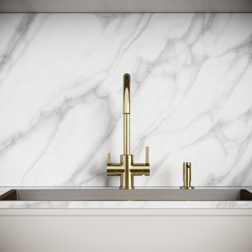 Смеситель для кухни Sancos Taper SC4012BG на мойку золото - фото 4