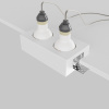 Светильник встраиваемый Maytoni Technical Gyps Modern (Гипс Модерн) DL131-GU10-02-W