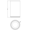Стакан Gessi Inciso 58532#149