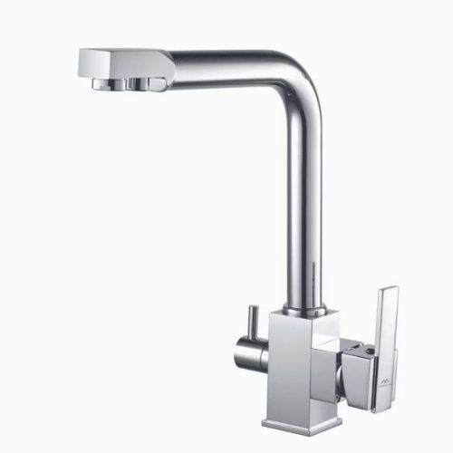 Смеситель для кухни Fashun A4355 на мойку хром - фото 2