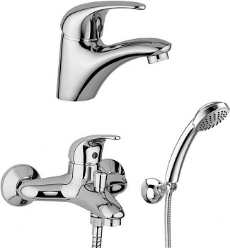 Комплект смесителей Paffoni Nettuno Due 255119 хром