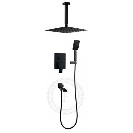 Душевая система Filarete FL1012BL встраиваемая в стену цвет черный