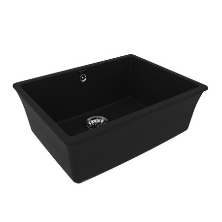 Кухонная мойка LeMark Sinara 540-u 9910073 55х40 цвет черный поверхность матовая