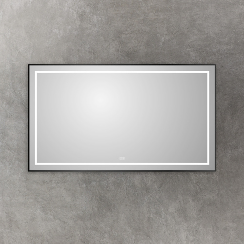 Зеркало BelBagno Kraft SPC-KRAFT-1400-800-LED-TCH-WARM-NERO 140х80 - фото 3