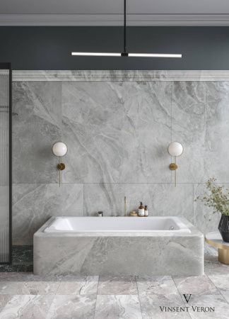 Ванна чугунная Vinsent Veron Italon VIT1707045H/VH0012BR 170х70 пристенная прямоугольная с ножками с ручками