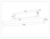 Трековый магнитный светильник Ambrella Light Magnetic 220V (Магнетиц 220В) GL1361