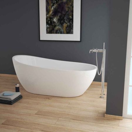 Ванна акриловая Grossman Galaxy GR-1401 170х80 отдельностоящая овальная с каркасом