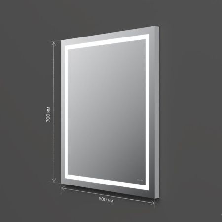Зеркало с подсветкой Am.Pm Gem M91AMOX0601WG 60х70 подвесное
