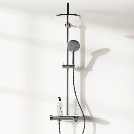 Душевая стойка Damixa Jupiter 977750000 настенная цвет хром