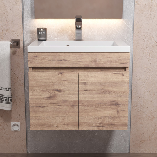 Тумба под раковину Uperwood Eva 3930213461 49х34,6х40 подвесная - фото 5