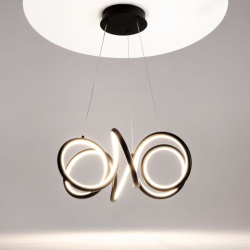 Светильник подвесной Maytoni Curve Modern MOD241PL-L60BK - фото 3