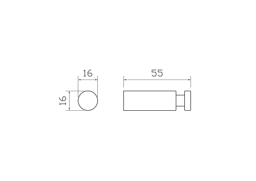 Крючок Wonzon & Woghand EASY WW-8105-2-CR - фото 2