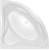Ванна акриловая C-Bath CBS001003 140х140 угловая четверть круга