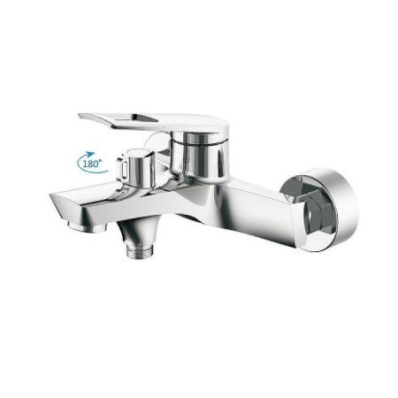Смеситель для ванны и душа Haiba HB595 HB60595 настенный хром