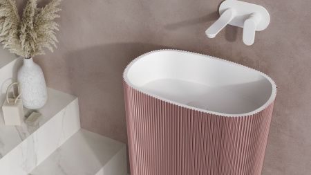 Раковина из искусственного камня Zenon Olympia 4000.000.000.000.39681 60х40 напольная цвет белый