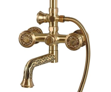 Душевая стойка Bronze de Luxe 10121PF/1 настенная цвет бронза