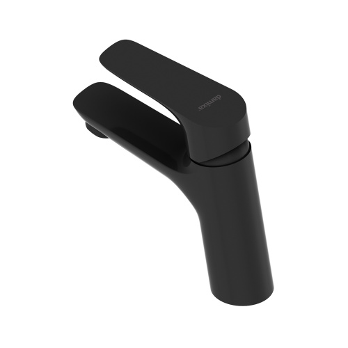 Смеситель Damixa Jupiter 770210301 на раковину черный без термостата - фото 5