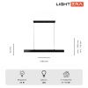 Линейный подвесной светильник Lightera Baffin (Баффин) LE112L-100B WIFI