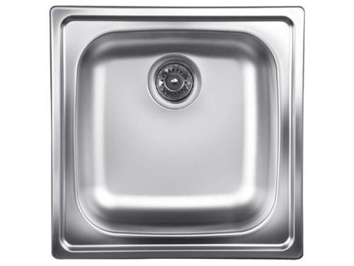 Кухонная мойка Ukinox Гранд GRP500.500 -GT8K -C 50х50 цвет хром поверхность полированная - фото 2