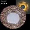 Светильник встраиваемый Reluce 16602-9.0-001CN MR16+LED3W (2