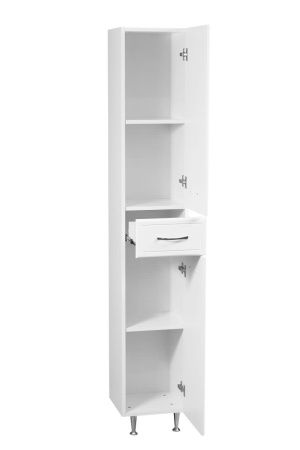 Шкаф-пенал Stella Polar Концепт SP-00000145 40х180 напольный цвет белый
