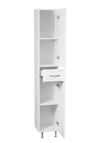 Шкаф-пенал Stella Polar Концепт SP-00000145 40х180 напольный цвет белый - фото 4