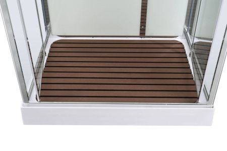 Душевая кабина AvaCan V V2011LED 110х90 прямоугольная с крышей ориентация универсальная