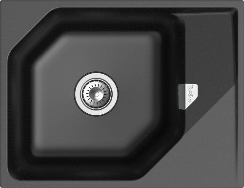 Кухонная мойка Rivelato LOCUS LS-65 nero 65х50 цвет черный - фото 2