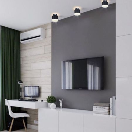 Светильник накладной Reluce 53004-9.5-001IL GX53+LED3W BK