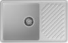 Кухонная мойка Granfest Quarz 52 серый 75х48 цвет серый поверхность матовая