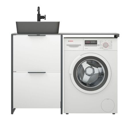 Тумба под раковину Corozo Гера SD-00001911 60х50 напольная цвет белый