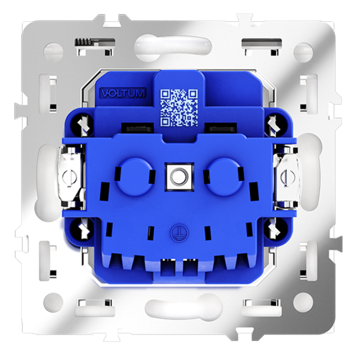 Розетка с защитными шторками и крышкой VOLTUM S70 VLS040303 - фото 5