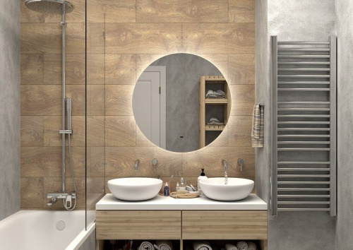 Зеркало Art&Max SANREMO AM-San-800-DS-F 80х80