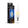 Лампа светодиодная Voltega Candle wind matt 6W (Свеча на ветру матовая 6Вт) 7025