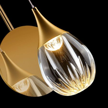 Бра Delight Collection Stilla (Стилла) MB24001004-1A gold/clear