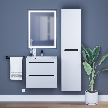 Шкаф-пенал Uperwood Tanos 29102022511 30х150 подвесной цвет белый